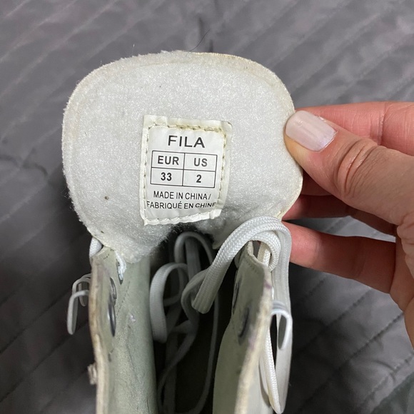 Brand new Fila ice skates. never used, it was wrong size .. enjoy - Picture 3 of 7